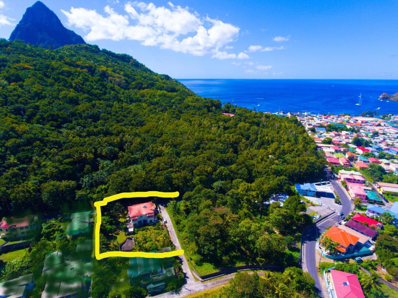 Diamondview Leilighet Soufrière Eksteriør bilde